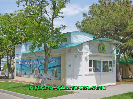 Анапа морской аквариум Батискаф