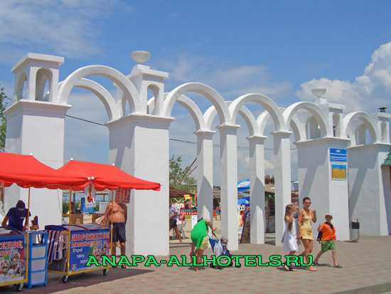 Анапа центральный пляж