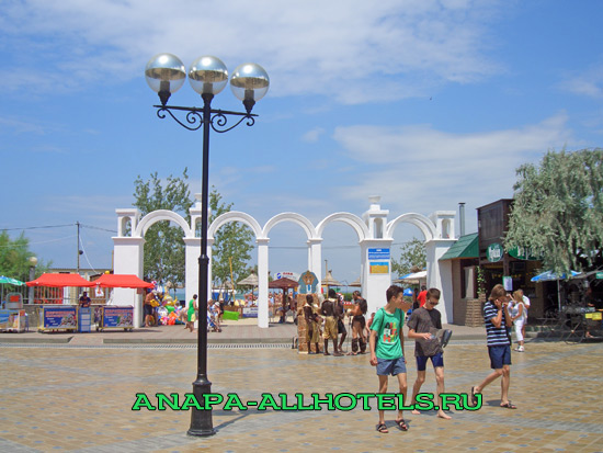 Анапа центральный пляж