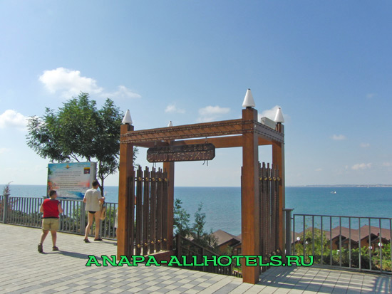 Анапа пляж Золотая бухта