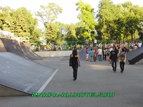 Анапа скейтпарк