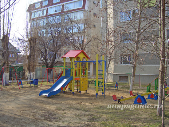Анапа детские площадка
